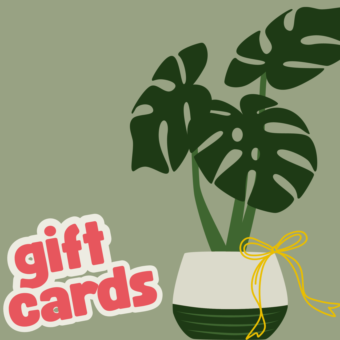 Vines & Nodes Plant Shop Gift Card